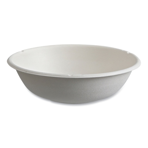 Eco-Products Vanguard Renewable and Compostable Sugarcane Bowls, 16 oz, White, PK800 EP-BL16CNFA - main